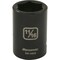 Dynamic 1/2" Drive Standard Socket, Black Phosphate, Tools 1/2" Drive 6 Point SAE, 11/16" Standard Length D014322 - alternate 1